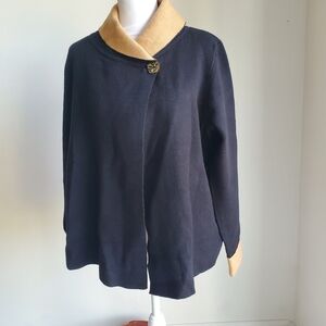 Creation L Tan and Black Sweater